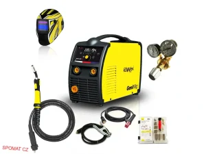 KOWAX® Svářecí invertor GeniMig® 220LCD SET1a (MIG/MAG/MMA)