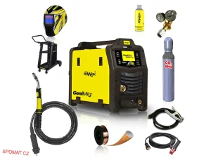 KOWAX® Svářecí invertor GeniMig® 240DP SET4 (MIG/MAG/LiftTIG/MMA)